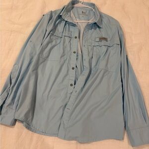 Field & Stream Light Blue Shirt Jacket